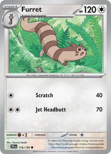 Furret 119/159 Journey Together