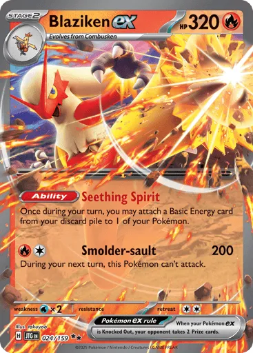 Blaziken ex 024/159 Journey Together