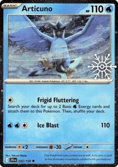 Articuno 032/159 Snowflake Stamp Journey Together