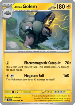 Alolan Golem 046/159 Journey Together