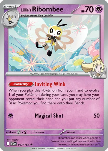 Lillie's Ribombee 067/159 Journey Together