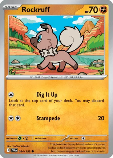 Rockruff 084/159 Journey Together