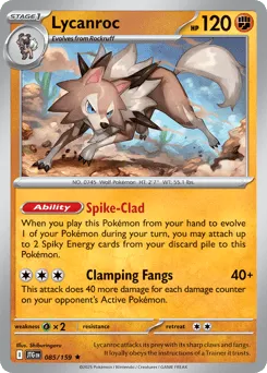 Lycanroc 085/159 Journey Together