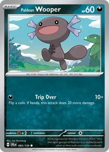 Paldean Wooper 093/159 Journey Together