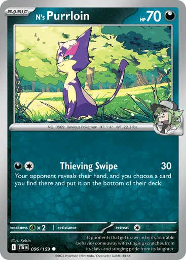 N's Purrloin 096/159 Journey Together