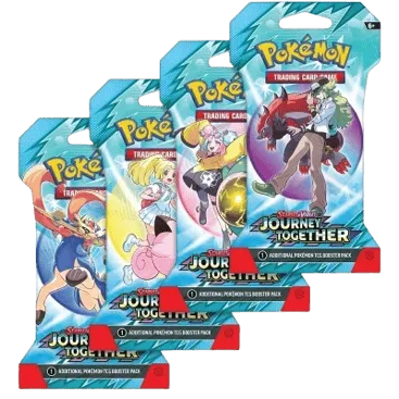 Journey Together Sleeved Booster Pack Art Bundle (Set of 4)