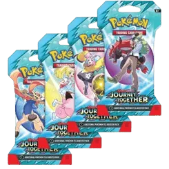 Journey Together Sleeved Booster Pack Art Bundle (Set of 4)