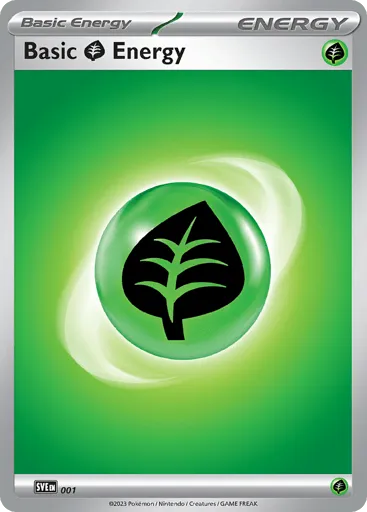 Basic Grass Energy 001 Scarlet & Violet Energies