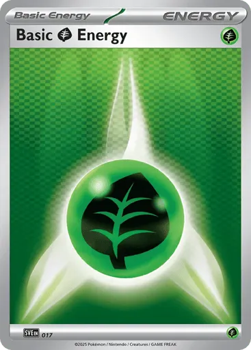 Basic Grass Energy 017 Scarlet & Violet Energies