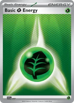 Basic Grass Energy 017 Scarlet & Violet Energies