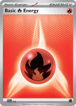Basic Fire Energy 018 Scarlet & Violet Energies