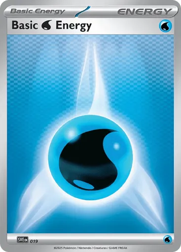 Basic Water Energy 019 Scarlet & Violet Energies