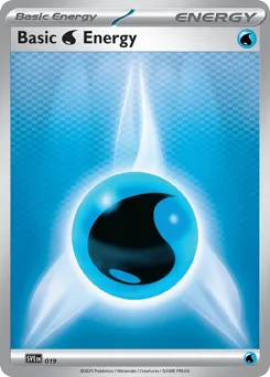 Basic Water Energy 019 Scarlet & Violet Energies