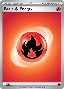 Basic Fire Energy 002 Scarlet & Violet Energies