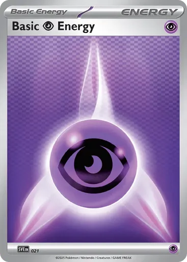 Basic Psychic Energy 021 Scarlet & Violet Energies