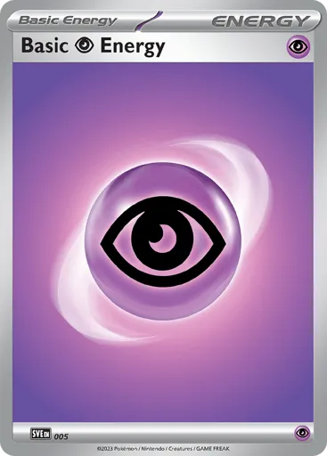 Basic Psychic Energy 005 Scarlet & Violet Energies