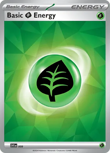Basic Grass Energy 009 Scarlet & Violet Energies