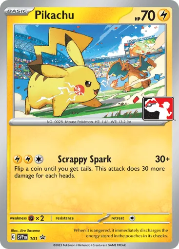 Pikachu 101 Scarlet & Violet Black Star Promos