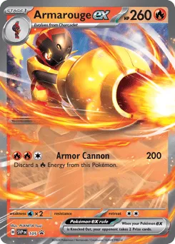Armarouge ex 105 Scarlet & Violet Black Star Promos