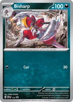 Bisharp 112 Scarlet & Violet Black Star Promos