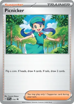 Picnicker 114 Scarlet & Violet Black Star Promos