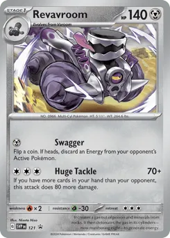 Revavroom 121 Scarlet & Violet Black Star Promos