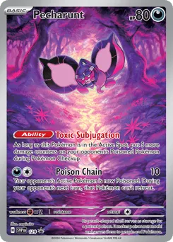 Pecharunt 129 Scarlet & Violet Black Star Promos