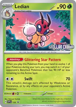 Ledian 133 Scarlet & Violet Black Star Promos