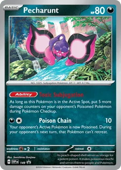 Pecharunt 149 Scarlet & Violet Black Star Promos