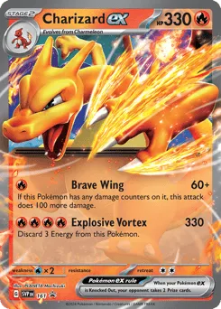 Charizard ex 161 Scarlet & Violet Black Star Promos