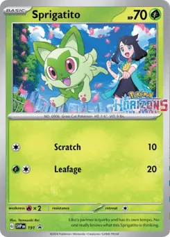 Sprigatito 191 Scarlet & Violet Black Star Promos