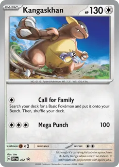 Kangaskhan 202 Scarlet & Violet Black Star Promos