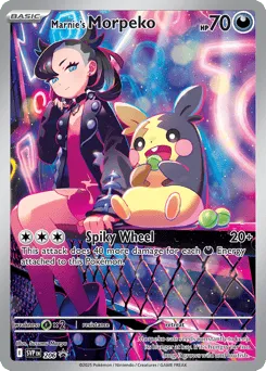 Marnie's Morpeko 206 Scarlet & Violet Black Star Promos