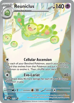 Reuniclus 212 Scarlet & Violet Black Star Promos