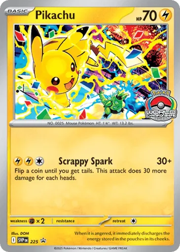 Pikachu 225 Scarlet & Violet Black Star Promos