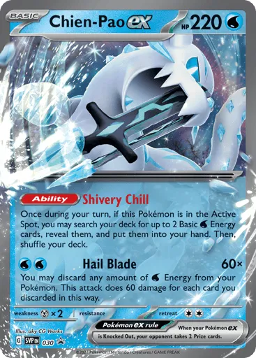 Chien-Pao ex 030 Scarlet & Violet Black Star Promos