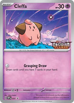 Cleffa 037 Scarlet & Violet Black Star Promos