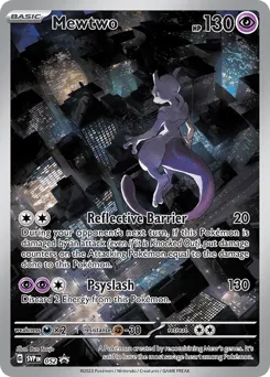 Mewtwo 052 Scarlet & Violet Black Star Promos