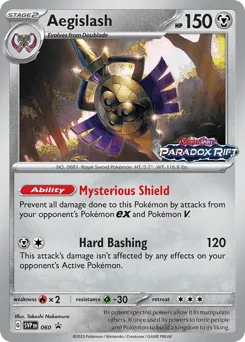 Aegislash 060 Scarlet & Violet Black Star Promos