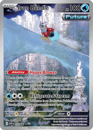 Iron Bundle 066 Scarlet & Violet Black Star Promos