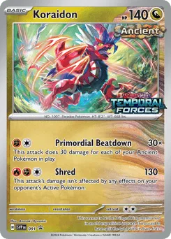 Koraidon 091 Scarlet & Violet Black Star Promos