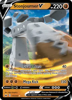 Stonjourner V 115/202 Sword & Shield