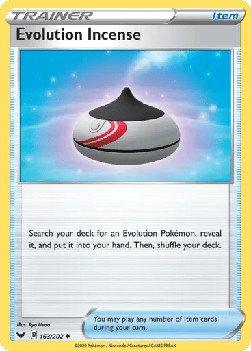 Evolution Incense 163/202 Sword & Shield