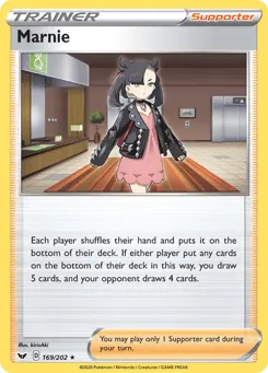 Marnie 169/202 Sword & Shield