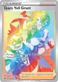 Team Yell Grunt 210/202 Sword & Shield