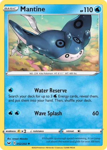 Mantine 052/202 Sword & Shield
