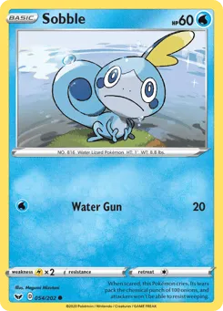 Sobble 054/202 Sword & Shield