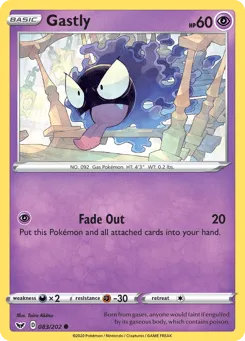 Gastly 083/202 Sword & Shield