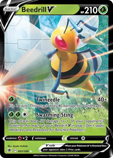 Beedrill V 001/189 Astral Radiance