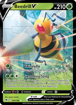 Beedrill V 001/189 Astral Radiance